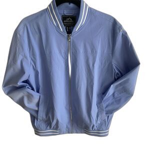 Outdoor Jacket Varsity men's Jacket Blue size Medium